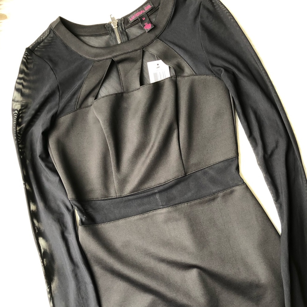 Material Girl Black Dress